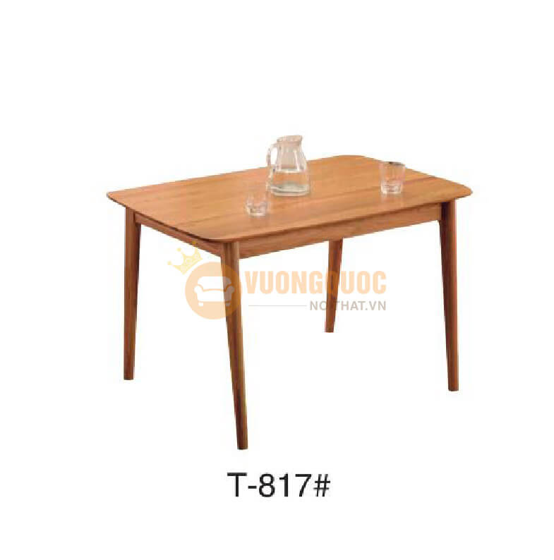 Bộ bàn ghế nhà hàng phong cách hàn quốc HOY T817-2